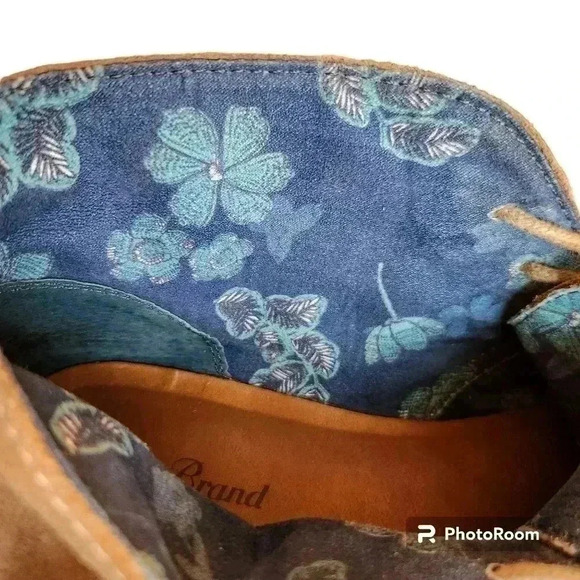 Lucky Brand Ashbee Leather Suede Boot Womens - Picture 7 of 10